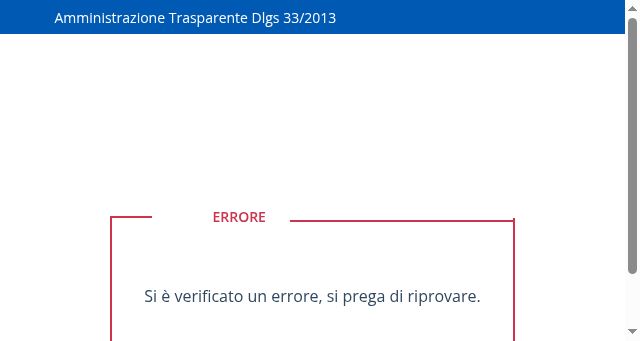 Screenshot of trasparenza-pa.net