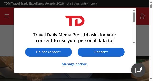 Screenshot of traveldailymedia.com