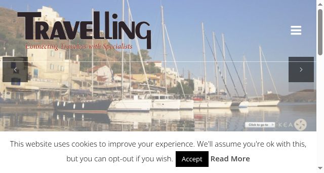 Screenshot of travelling.gr