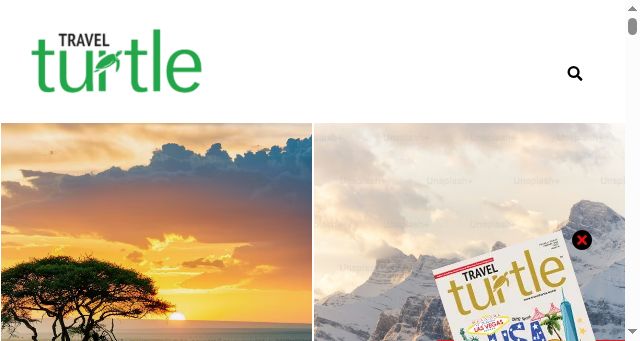 Screenshot of travelturtle.world