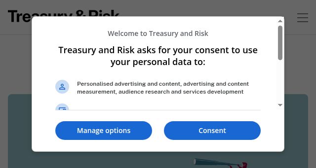 Screenshot of treasuryandrisk.com