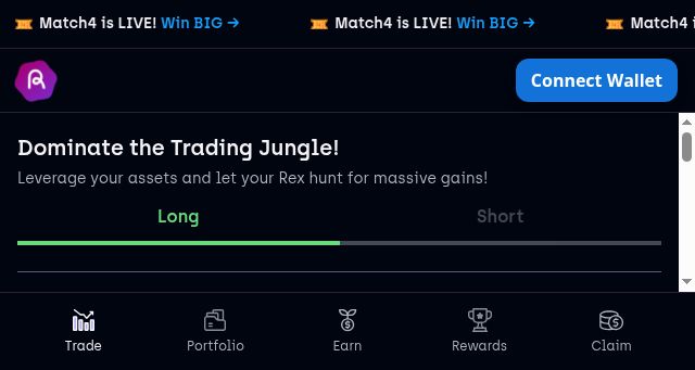 Screenshot of trex.trade