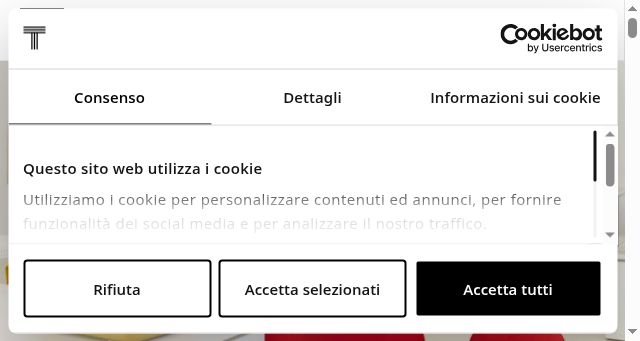 Screenshot of triennale.org