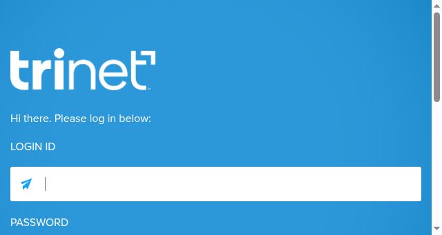 Screenshot of trinethire.com