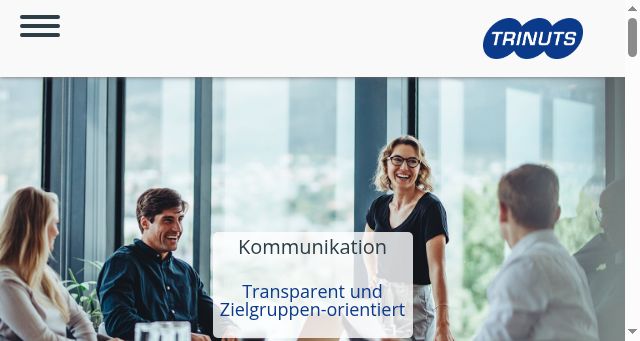 Screenshot of trinuts.de