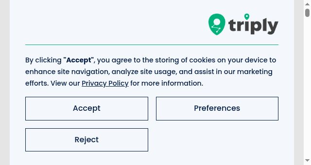 Screenshot of triply.net