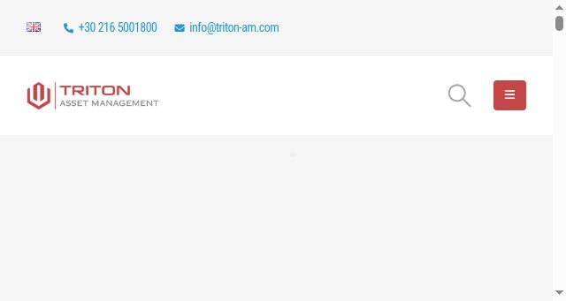 Screenshot of triton-am.com