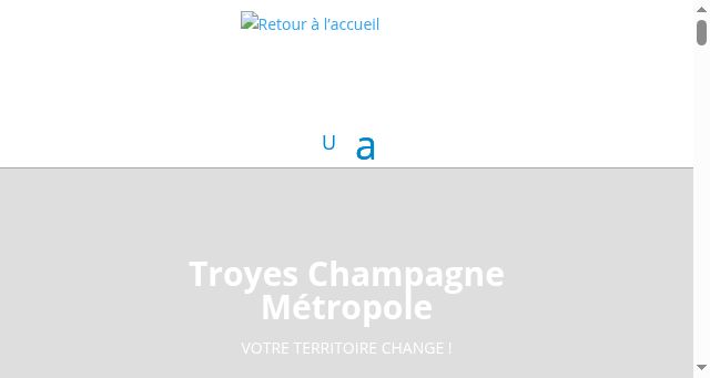 Screenshot of troyes-champagne-metropole.fr