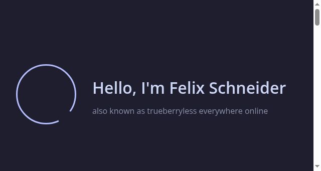 Screenshot of trueberryless.org
