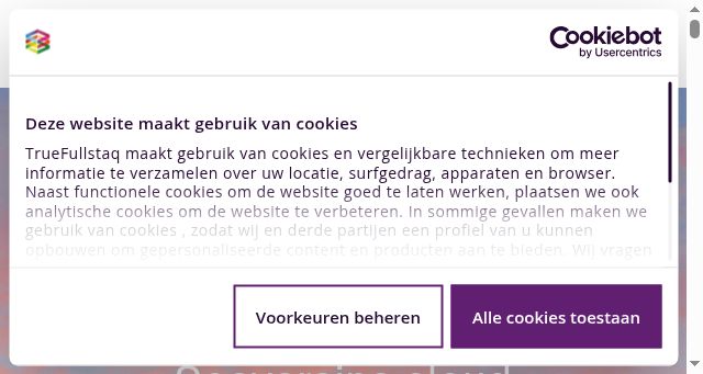 Screenshot of truefullstaq.com