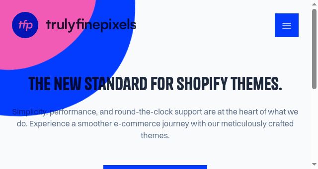 Screenshot of trulyfinepixels.com