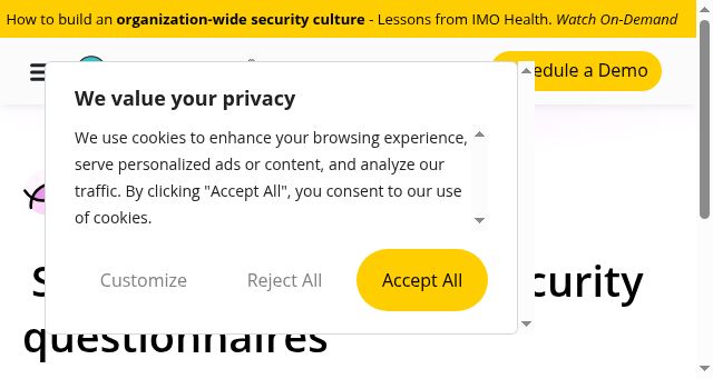 Screenshot of trustcloud.ai