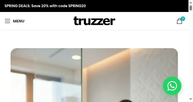 Screenshot of truzzer.com
