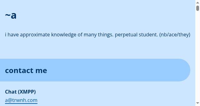 Screenshot of trwnh.com