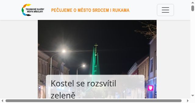 Screenshot of tsbreclav.cz