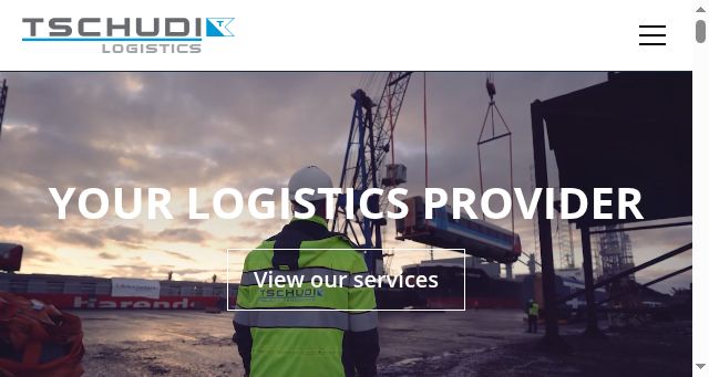 Screenshot of tschudilogistics.com