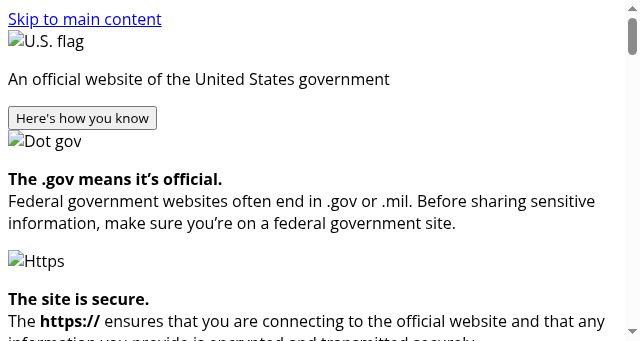 Screenshot of tsp.gov