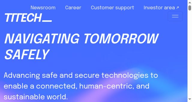 Screenshot of tttech.com