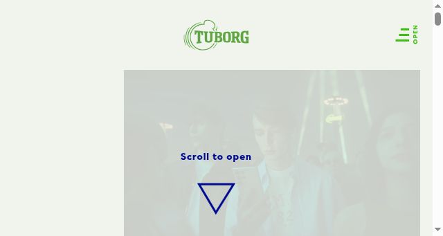 Screenshot of tuborg.com