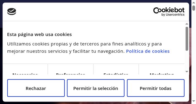 Screenshot of tunatecabalfego.com