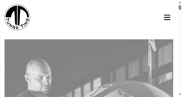 Screenshot of tungeting.no