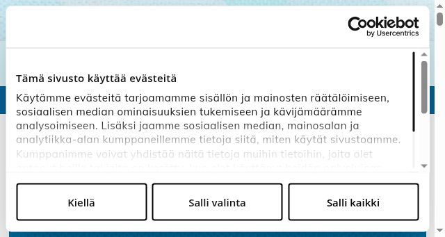 Screenshot of tuppukaluste.fi
