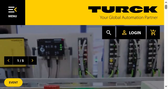Screenshot of turck.com