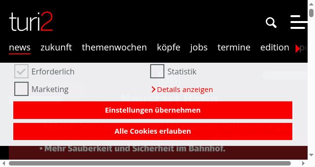Screenshot of turi2.de