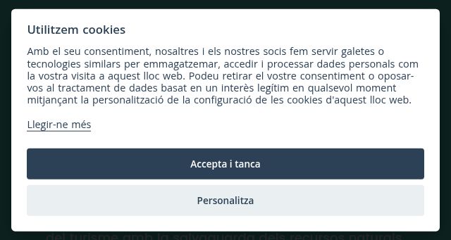 Screenshot of turismesostenible.barcelona