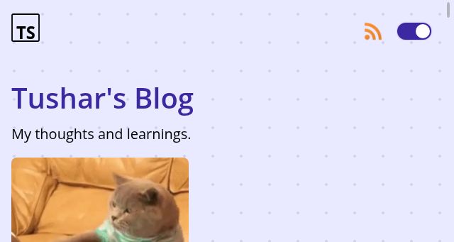 Screenshot of tush.ar