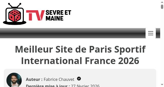 Screenshot of tv-sevreetmaine.fr