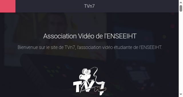 Screenshot of tvn7.fr