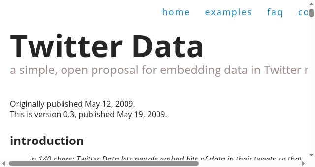 Screenshot of twitterdata.org