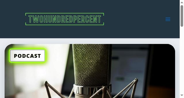Screenshot of twohundredpercent.net