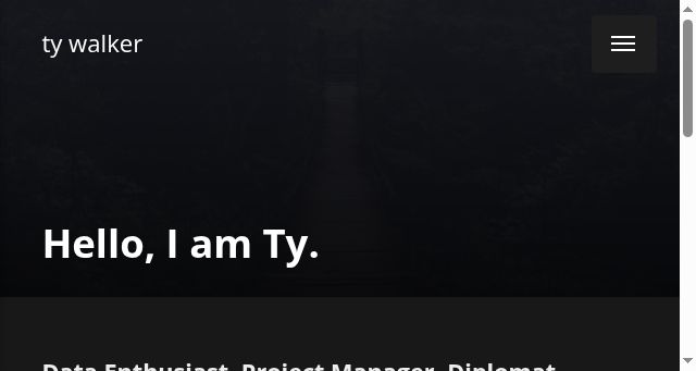 Screenshot of ty-walker.com