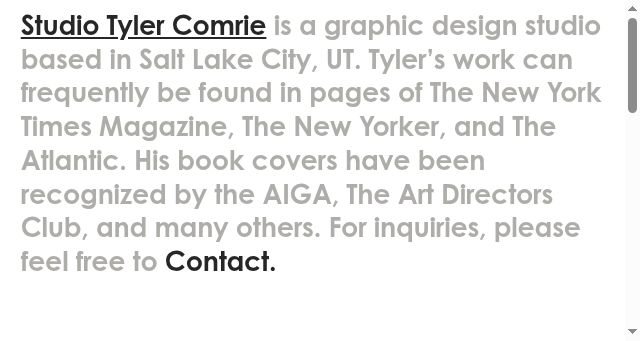 Screenshot of tyco.studio