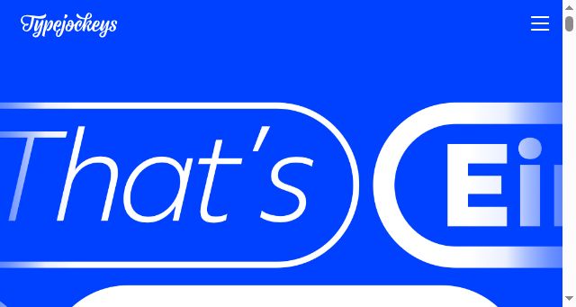 Screenshot of typejockeys.com