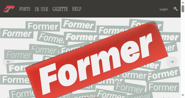 Screenshot of typofonderie.com