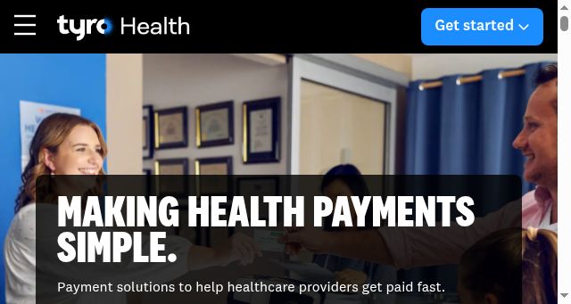 Screenshot of tyrohealth.com