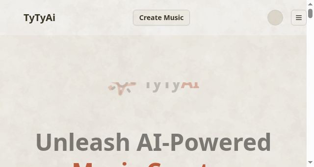 Screenshot of tytyai.com