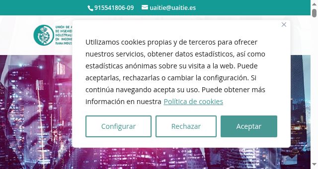 Screenshot of uaitie.es