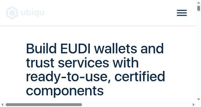 Screenshot of ubiqu.com