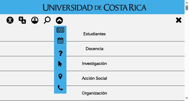 Screenshot of ucr.ac.cr