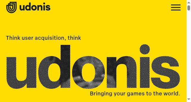 Screenshot of udonis.co