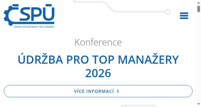 Screenshot of udrzba-cspu.cz