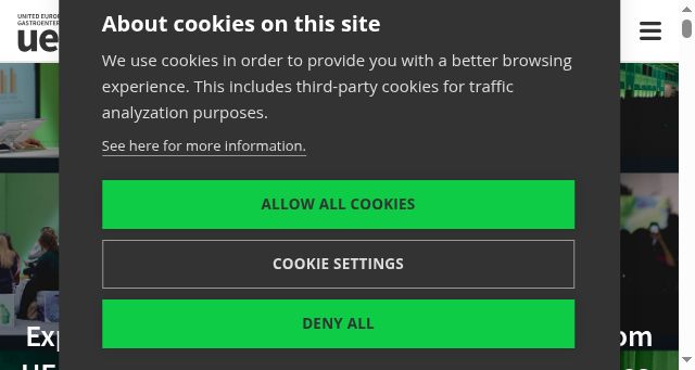 Screenshot of ueg.eu