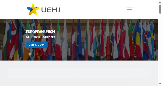 Screenshot of uehj.eu