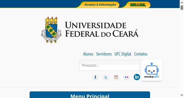 Screenshot of ufc.br