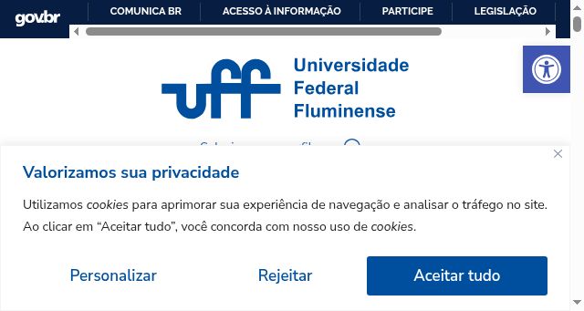 Screenshot of uff.br