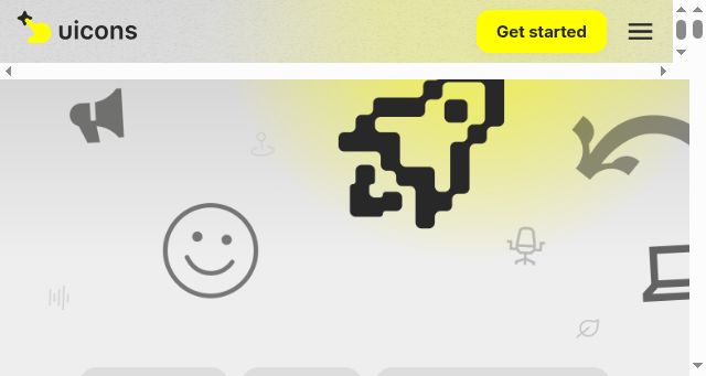 Screenshot of uicons.com